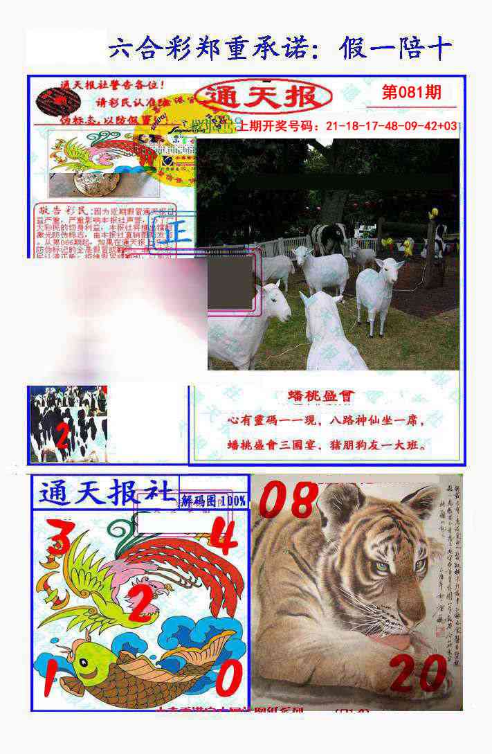 081期假一陪十通天报[图]